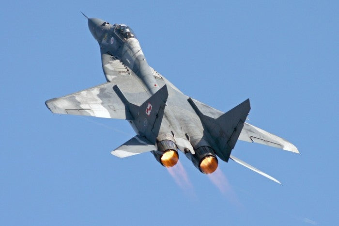 MiG-29 συνετρίβη στην Πολωνία
